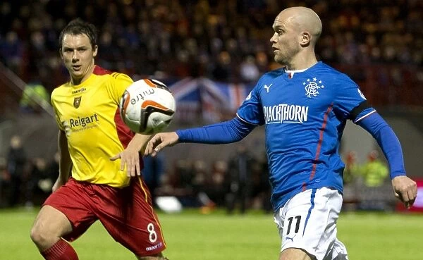 Clash of the Midfield Maestros: Nicky Law vs Scott Chaplain in the Scottish Cup Quarter Final Replay - Albion Rovers vs Rangers