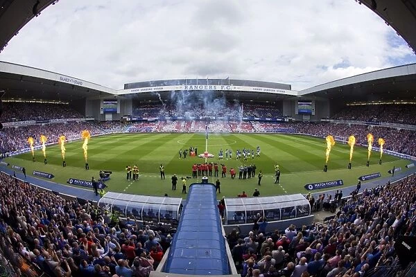 A Clash of Rivals: Glasgow Rangers vs Hamilton Academical - Ladbrokes Premiership at Ibrox Stadium