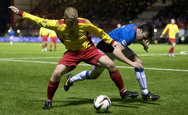 A Clash of Titans: Calum Gallagher vs. Barry Russell - Rangers vs. Albion Rovers, Scottish Cup Quarter Final Replay