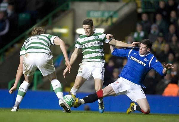 Clash of Titans: Kyle Lafferty vs. Adam Matthews in the Clydesdale Bank Scottish Premier League (1-0 in favor of Celtic)