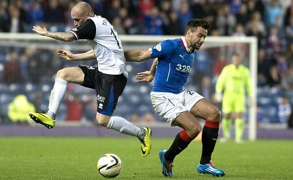Clash of the Titans: McGregor vs Tremarco at the 2003 Scottish League Cup Showdown - Rangers vs Inverness Caledonian Thistle at Ibrox Stadium