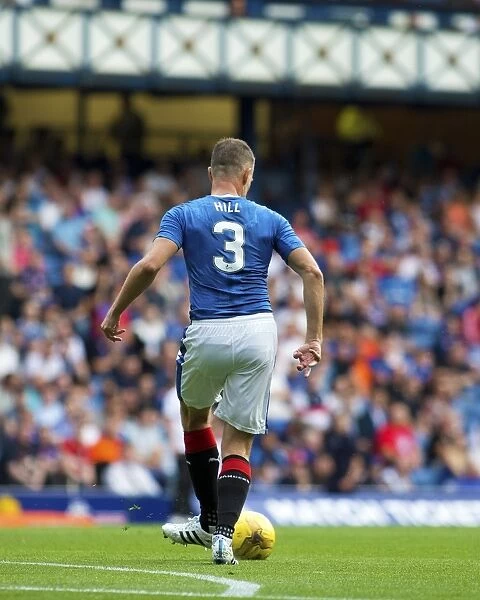 Clint Hill at Ibrox: Rangers vs. Annan Athletic in Betfred Cup Action (Scottish Cup Winner 2003)