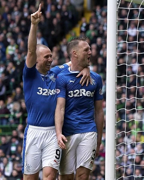 Clint Hill and Kenny Miller's Unforgettable Goal Celebration: Rangers 2003 Scottish Cup Victory at Celtic Park