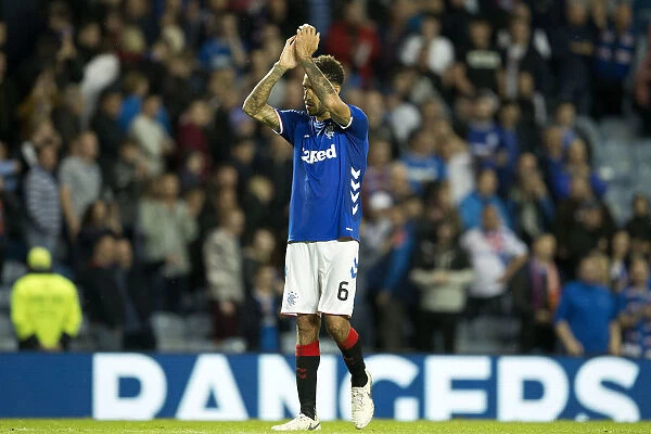Connor Goldson Salutes Ibrox Fans: Rangers Europa League Victory Moment
