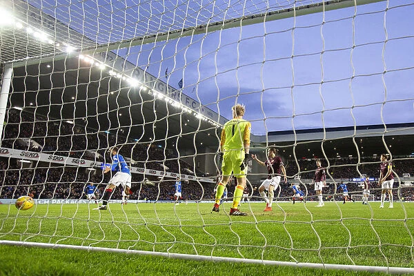 Connor Goldson Scores the Decisive Goal: Rangers Victory over Hearts at Ibrox Stadium
