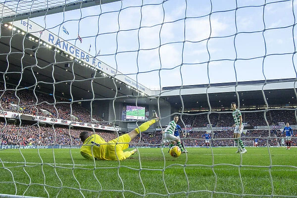 Craig Gordon's Spectacular Save: Rangers vs Celtic, Scottish Premiership, Ibrox Stadium