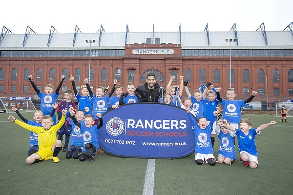 Daniel Candeias Inspires Young Rangers at Ibrox Soccer School: Nurturing the Next Generation of Champions (Scottish Cup Winners 2003)