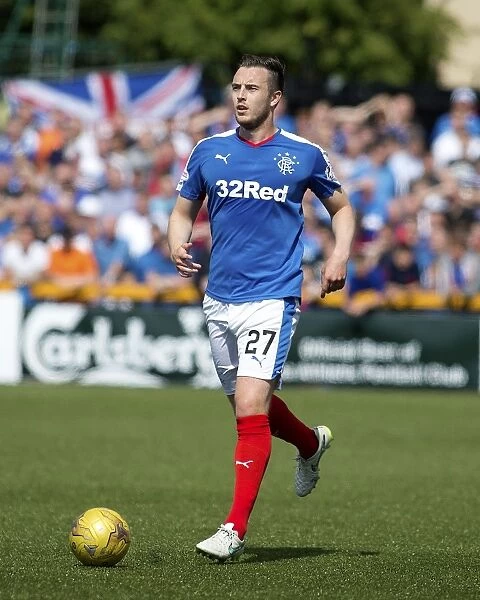 Danny Wilson and Rangers FC Take on Alloa Athletic at Indodrill Stadium in the Ladbrokes Championship