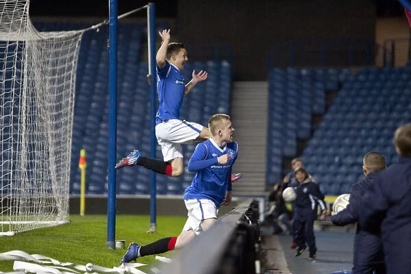 Darren Ramsay's Dramatic Equalizer: Glasgow Cup Final 2012 at Ibrox Stadium - Rangers U17s