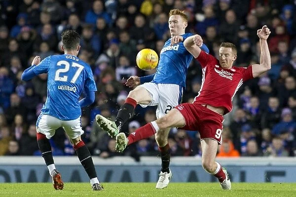 David Bates Denies Goal: Rangers Defender Stops Adam Rooney at Ibrox