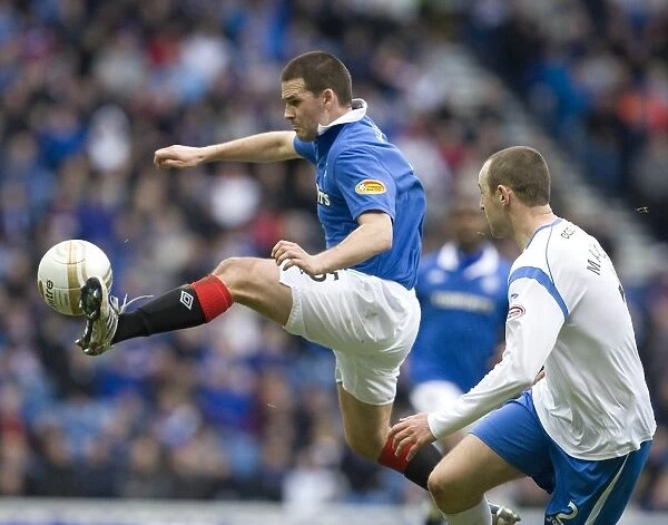 David Healy in Command: Rangers 4-0 Saint Johnstone at Ibrox Stadium, Clydesdale Bank Scottish Premier League