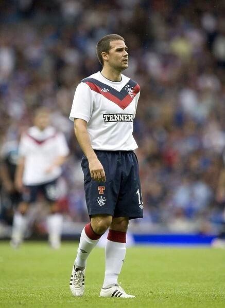 David Healy's Lone Goal: A Memorable Moment in Rangers vs Chelsea's Pre-Season Friendly at Ibrox Stadium (3-1 in Favor of Chelsea)