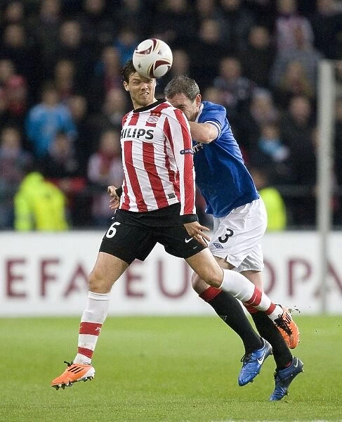 David Weir vs Marcus Berg: A Battle at the Philips Stadion - UEFA Europa League Round of 16, First Leg: PSV Eindhoven vs Rangers (0-0)