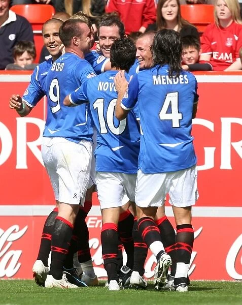 David Weir's Ecstatic Moment: Aberdeen vs Rangers - A 1-1 Thriller