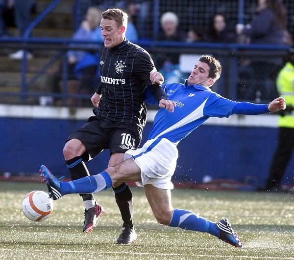 Dean Shiels Scores the Fourth in Rangers Triumph over Montrose in Irn-Bru Scottish Third Division