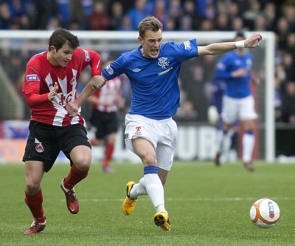 Dean Shiels Scores in Rangers Dominant 4-1 Victory over Clyde in Scottish Third Division at Broadwood Stadium