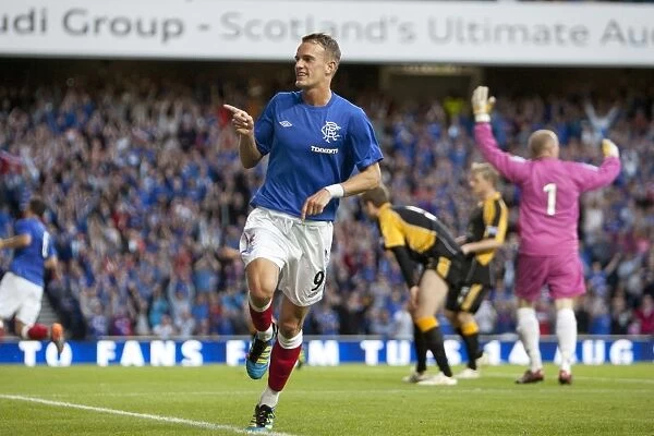 Dean Shiels Thrilling First Goal: Rangers 4-0 Scottish League Cup Triumph at Ibrox