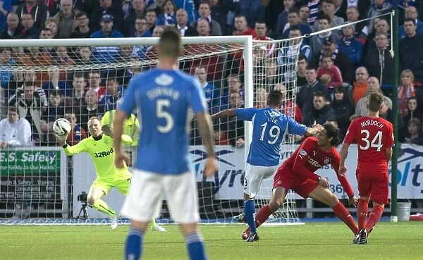 Derek Lyle's Historic First Goal: Queen of the South vs Rangers in the 2003 Scottish Championship (Scottish Cup Win)