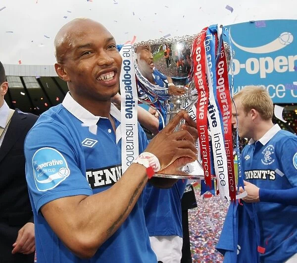 Diouf's Triumph: Rangers Co-operative Cup Victory Over Celtic at Hampden Stadium (2011)