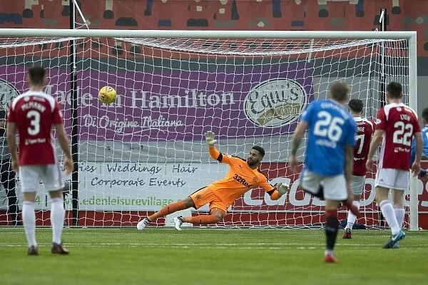 Dougie Imrie Scores Dramatic Penalty for Hamilton Against Rangers in Ladbrokes Premiership