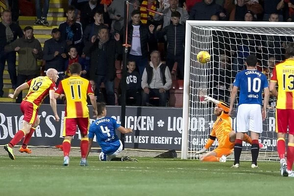 Dramatic Betfred Cup Quarterfinal Save: Jak Alnwick Denies Conor Sammon for Rangers at Firhill Stadium