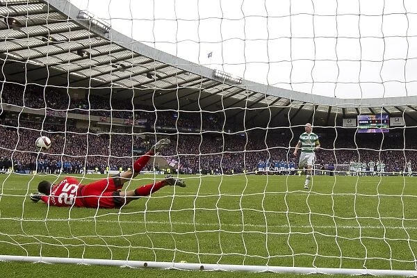 Dramatic Save by Wes Foderingham: Rangers vs Celtic at the Scottish Cup Semi-Final, Hampden Park