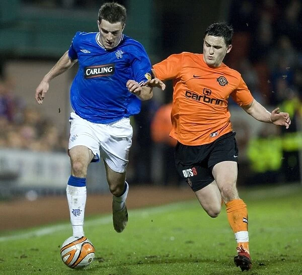 Dundee United's Andrew Little Scores the Shocking Upset: Scottish Cup Quarter Final Replay vs Rangers (1-0)