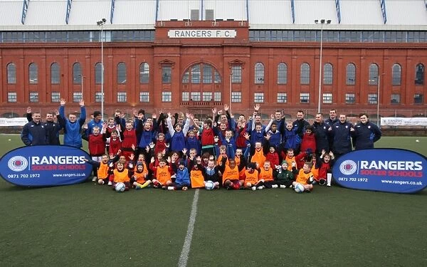 Easter Soccer School at Ibrox: Young Rangers in Action