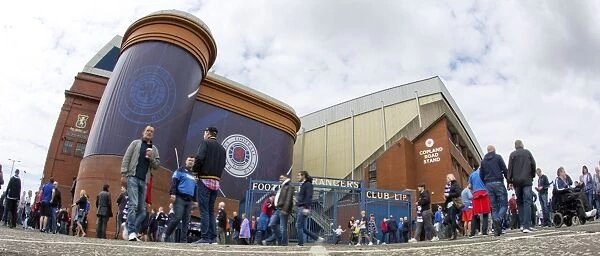 Electric Fan Zone: Rangers vs Heart of Midlothian - Scottish Cup Showdown at Ibrox Stadium (2003)