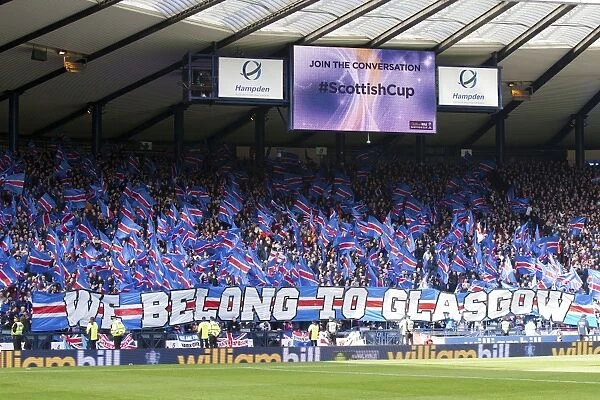 The Epic Scottish Cup Semi-Final Showdown at Hampden Park (2003): A Sea of Passionate Rangers Fans - Scottish Cup Winners