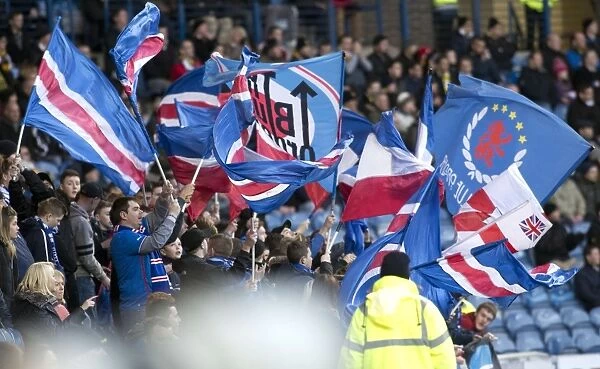 Euphoria at Ibrox: Rangers Football Club's SPFL Championship Win and Scottish Cup Triumph (2003) - A Sea of Celebrating Fans