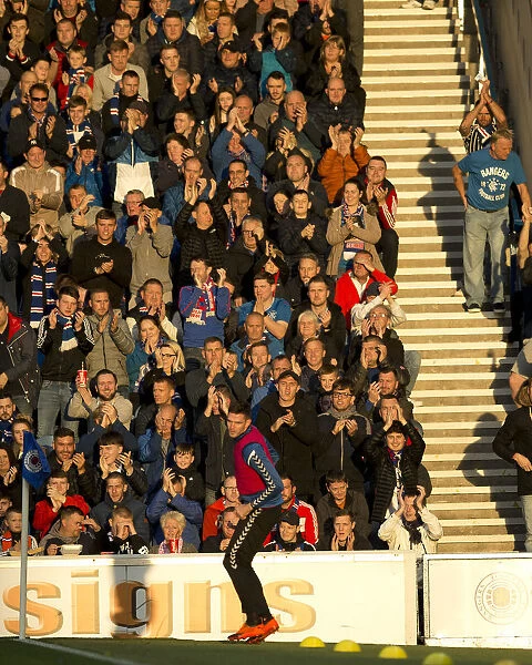 Euphoric Moments: Kyle Lafferty Sparks Rangers Fans at Ibrox Stadium