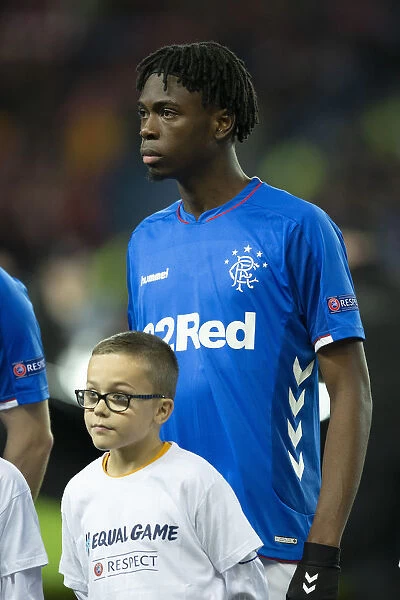 Europa League Showdown at Ibrox: Ovie Ejaria in Action - Rangers vs Spartak Moscow (Scottish Cup Champions 2003)