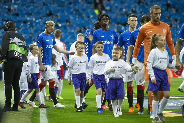 Europa League Showdown at Ibrox: Scottish Champions Rangers Take the Field