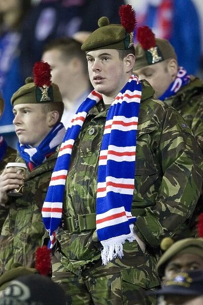 Europa League Showdown at Ibrox Stadium: Rangers vs Sporting Lisbon (1-1) - Soldiers in the Stands