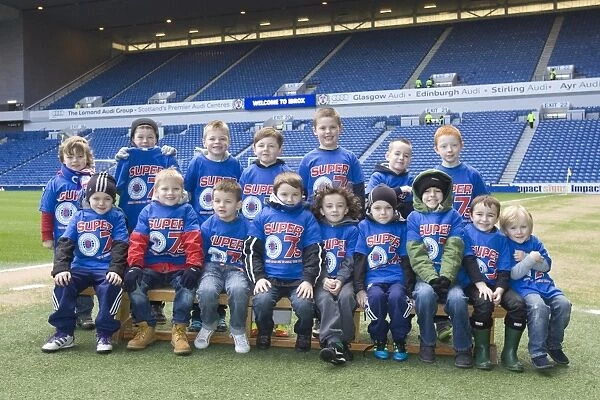 Exciting 1-1 Draw: Rangers FC vs Aberdeen Super 7s Soccer Match at Ibrox Stadium