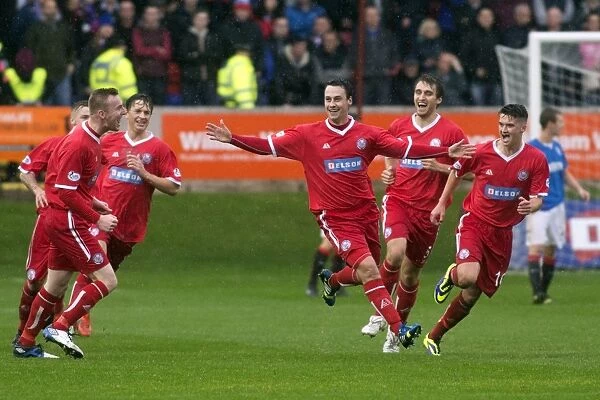 Exciting Free Kick: Jonny Brown Scores for Brechin City Against Rangers in SPFL League 1 (Brechin City 3-4 Rangers)