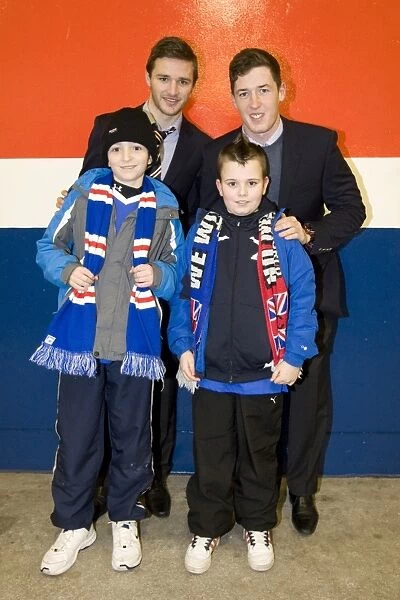 Family Fun at Ibrox: Celebrating Rangers Triumphant 3-0 Win Over Motherwell (Clydesdale Bank Scottish Premier League)