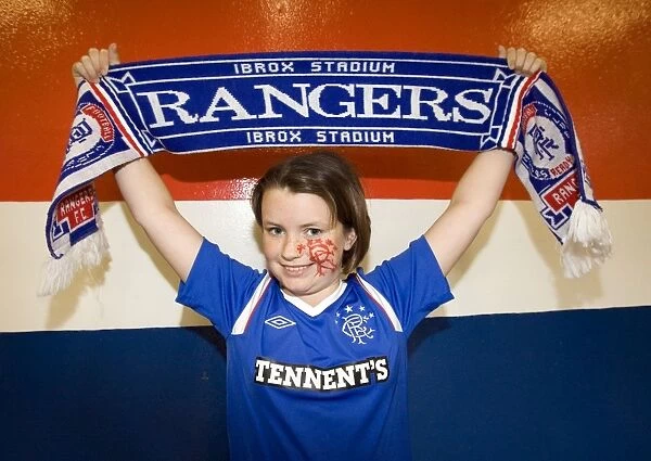 Family Fun at Ibrox: Exciting 1-1 Draw between Rangers and Hearts, Clydesdale Bank Scottish Premier League