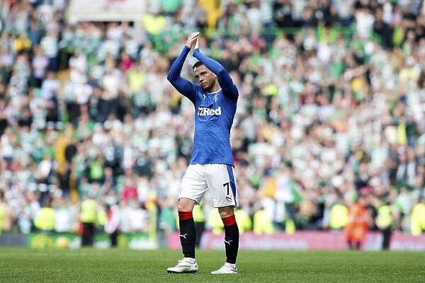 Farewell Applause: Joe Garner Bids Adieu to Rangers Fans at Celtic Park