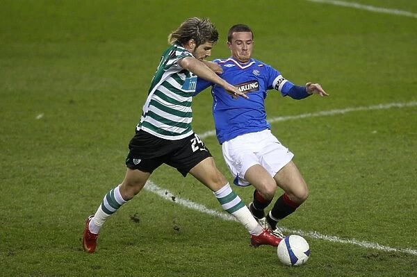 Ferguson vs. Veloso: A Battle for Supremacy in the Rangers vs. Sporting Lisbon UEFA Cup Quarterfinals (0-0)