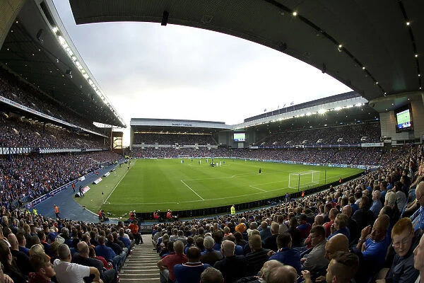Fifty Thousand Strong: Rangers vs FC Shkupi - A Europa League Battle at Ibrox Stadium (Scottish Cup Champions 2003)