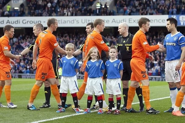 Five-Star Rangers: 5-0 Victory Over Dundee United at Ibrox Stadium, Clydesdale Bank Scottish Premier League