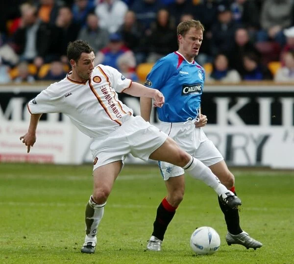 Frank De Boer's Rangers Secure Victory: Motherwell 0-1 Rangers (April 4, 2004)