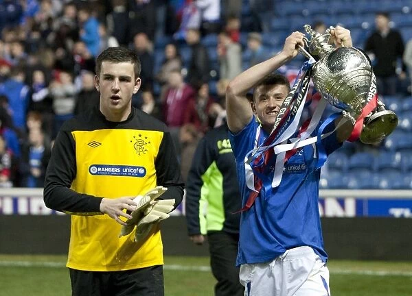 Fraser Aird's Triumph: Rangers U17s Defeat Celtic in the Glasgow Cup Final at Ibrox Stadium (2012)