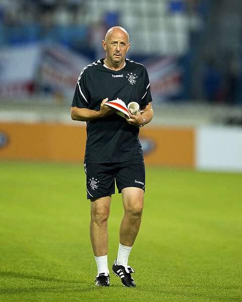 Gary McAllister: Rangers Assistant Manager in UEFA Europa League Action against NK Osijek