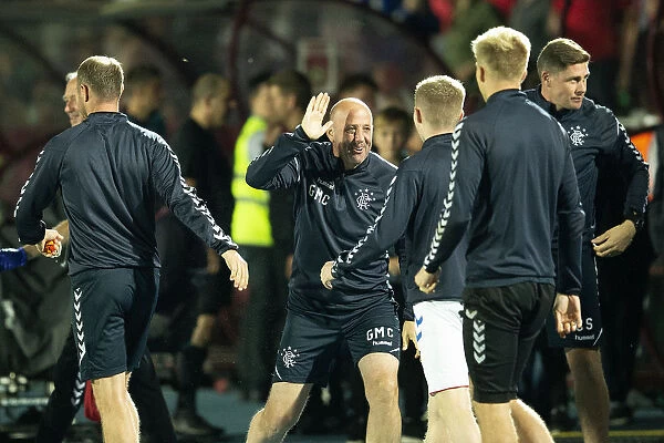 Gary McAllister's Europa League Play-Off Triumph with Rangers: A Jubilant Celebration