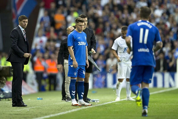 Gerrard's Substitution: Middleton Replaces Windass in Rangers Europa League Clash at Ibrox