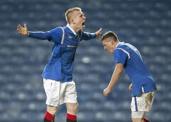 Glasgow Cup Final 2012: Darren Ramsay's Dramatic Equalizer for Rangers Against Celtic U17s at Ibrox Stadium