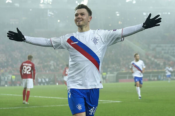 Glenn Middleton's Europa League Goal: Rangers vs. Spartak Moscow, Group G - Otkritie Arena